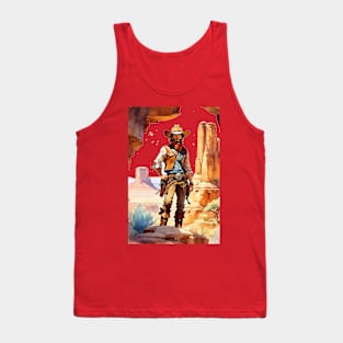 Cowboy In Sedona Tank Top